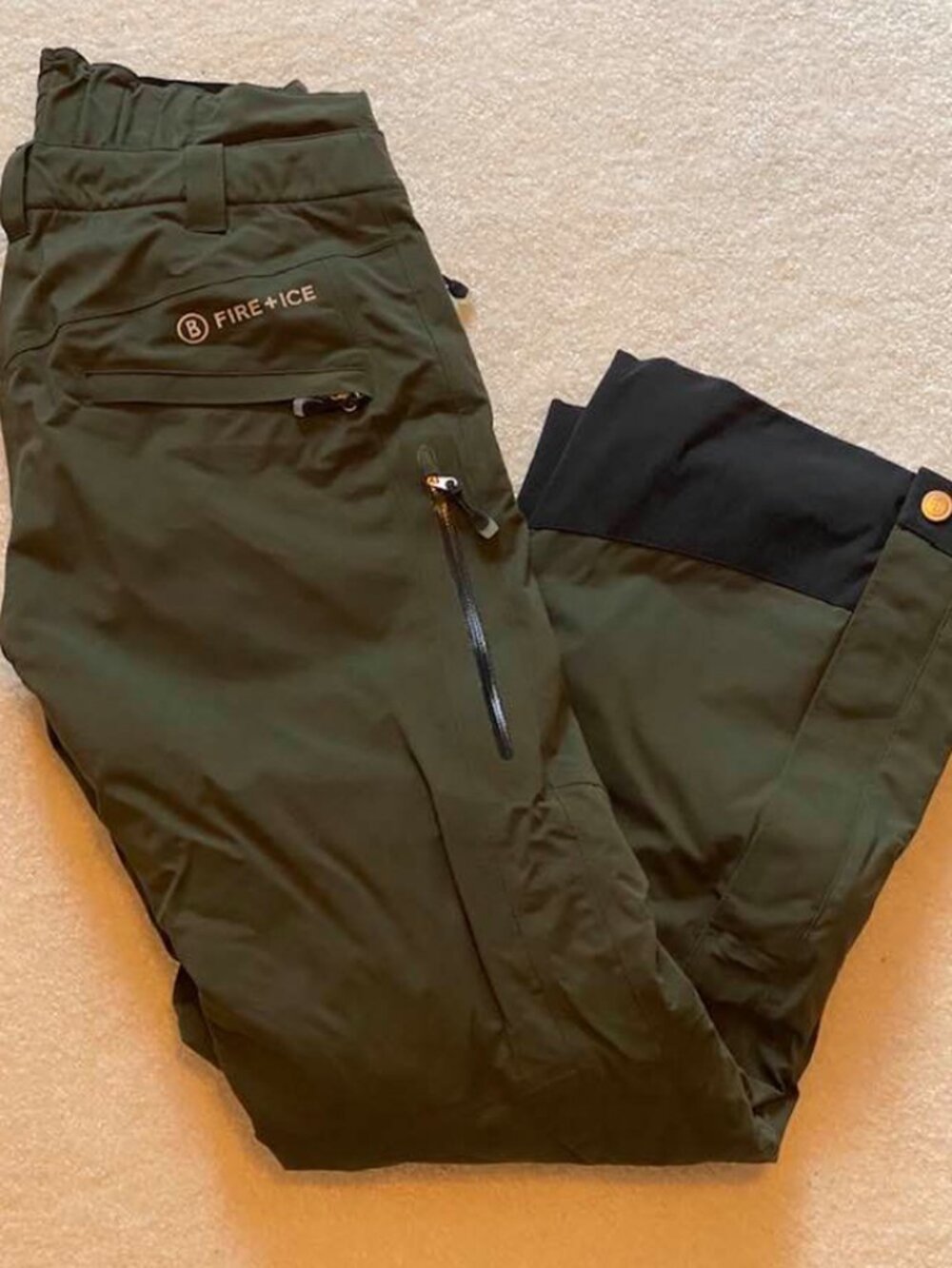 New Bogner Fire + Ice Women’s Ski Pant – Forest Green- size 4